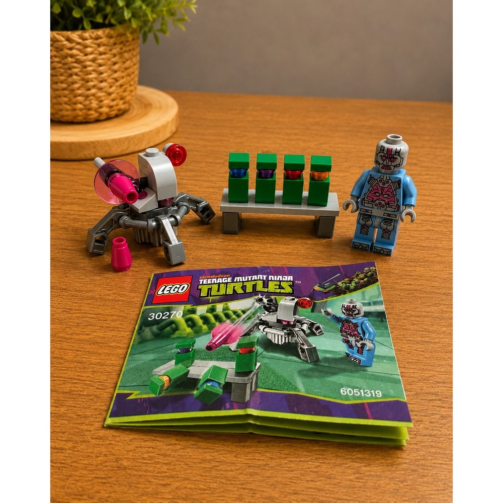 LEGO 30270 TMNT Kraang's Turtle Target Practice Complete w/ Instructions